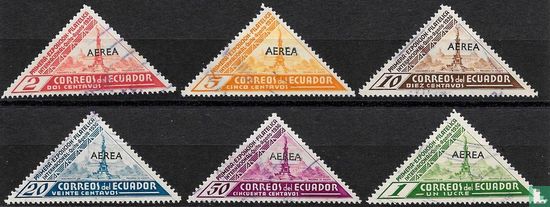 Stamp exhibition in Quito - AEREA