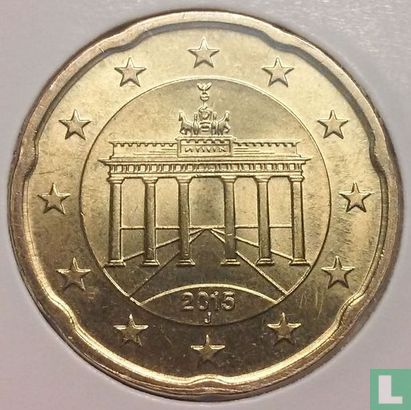 Allemagne 20 cent 2015 (J) - Image 1
