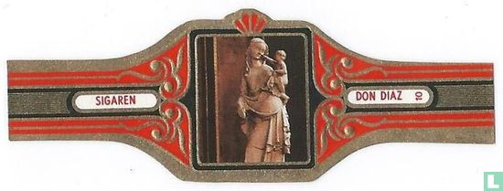 O.L.Vrouw met het kind 15e eeuw - Image 1