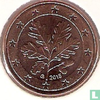 Deutschland 5 Cent 2015 (G) - Bild 1