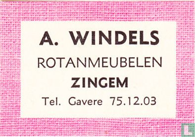 A. Windels - Rotanmeubelen