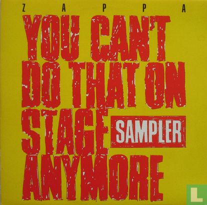 You Can't Do That On Stage Anymore Sampler - Afbeelding 1