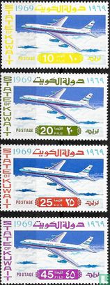 Einweihung der Boeing 707 Flugzeuge von Kuwait Airways