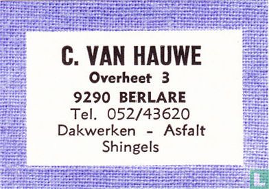 C. Van Hauwe