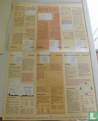 Astronomische kalender 1992 - Afbeelding 2