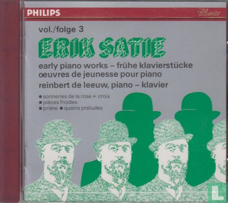 Erik Satie Early Piano Works 3 - Afbeelding 1