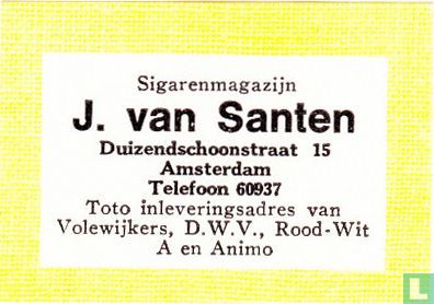 Sigarenmagazijn J. van Santen