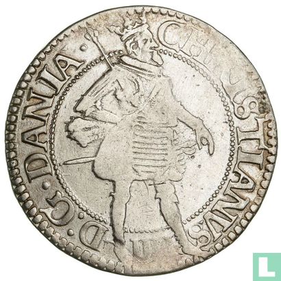 Denemarken 1 krone 1619 (gekruiste zwaarden)  - Afbeelding 2