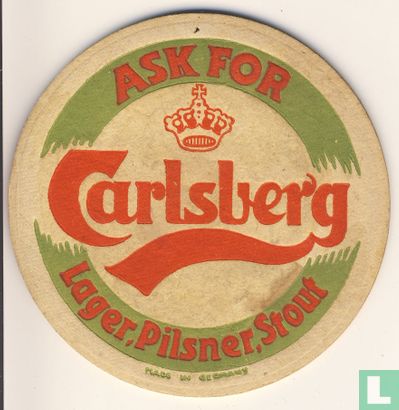 Ask for Carlsberg Lager, Pilsner, Stout (R/V) - Image 1