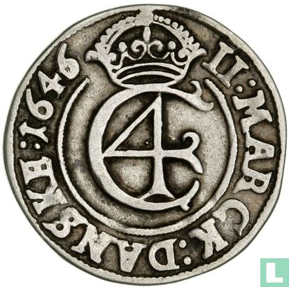 Danemark 2 marck 1646 - Image 1