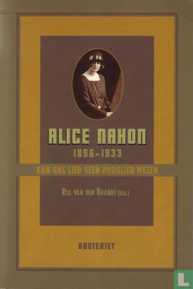 Alice Nahon 1896-1933 - Image 1