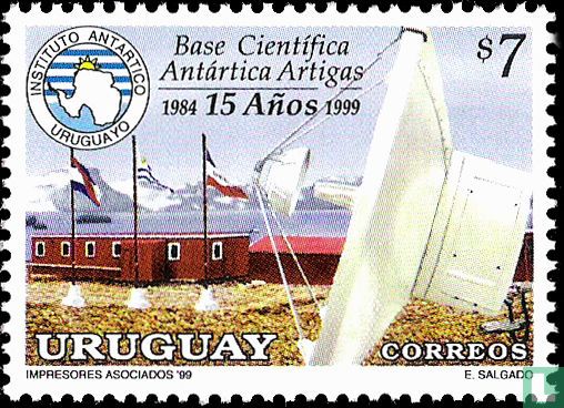 15-jähriges Jubiläum Artigas Antarktis wissenschaftliche Grundlage