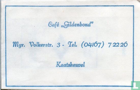 Café "Gildenbond" - Afbeelding 1