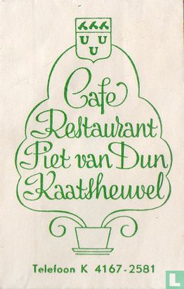 Cafe Restaurant Piet van Dun