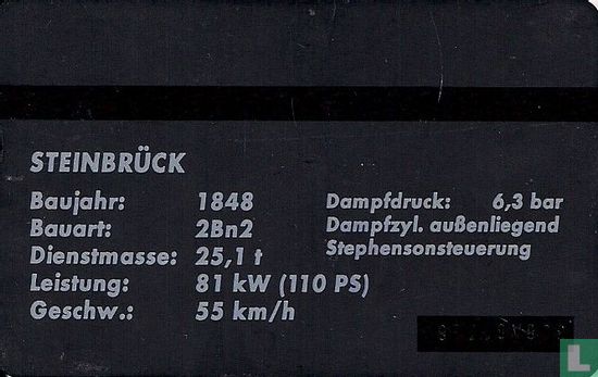 Lokomotive - Steinbrück - Image 2