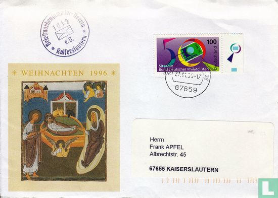Kaiserslautern 28 - Tag der Briefmarke, 50 Jahre Bund der Philatelisten