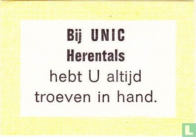 Bij UNIC Herentals
