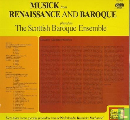 Musick from Renaissance and Baroque - Afbeelding 2