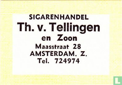 Sigarenhandel Th. v. Tellingen