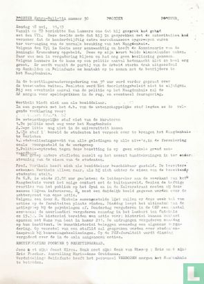 Maagdenhuisbezetting  Poorter  Extra Bulletin no.10 van 20 mei 1969