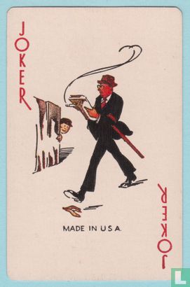 Joker, USA, Classique, Speelkaarten, Playing Cards 1930's - Image 1