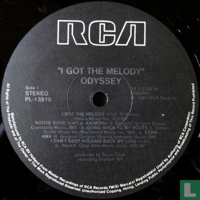 I Got the Melody - Afbeelding 3