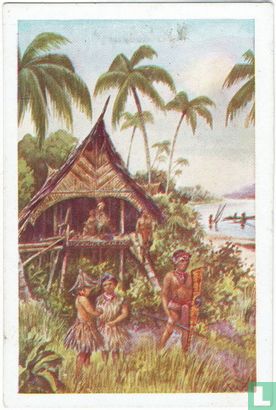 Woning Mentawaiers - Afbeelding 1