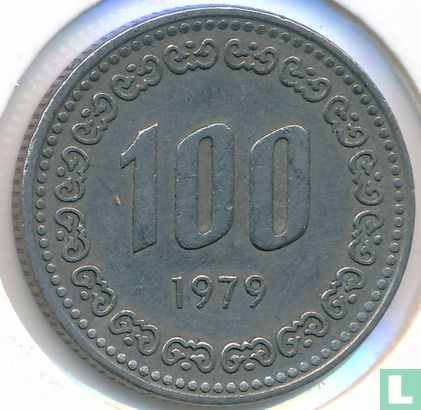 Zuid-Korea 100 won 1979 - Afbeelding 1