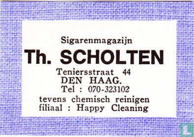 Sigarenmagazijn Th. Scholten