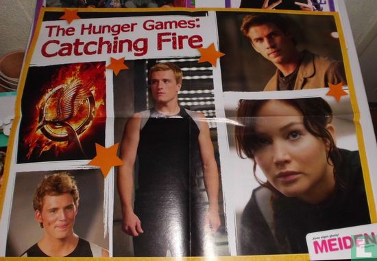 Dubbelposter: The Hunger Games: Cathing Fire + One Direction - Bild 1