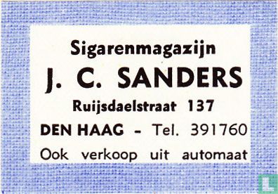 Sigarenmagazijn J.C.Sanders