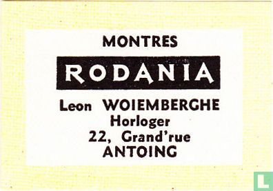 Rodania Leon Woiemberghe