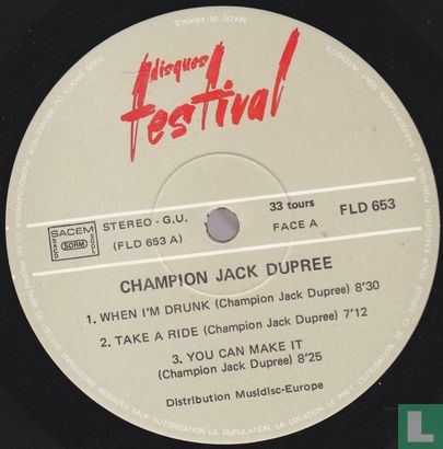 Champion Jack Dupree - Afbeelding 3