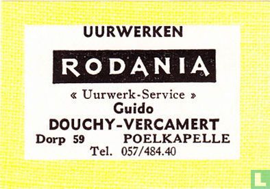 Rodania Guido Douchy-Vercamert