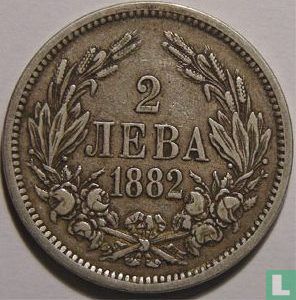 Bulgarie 2 leva 1882 - Image 1