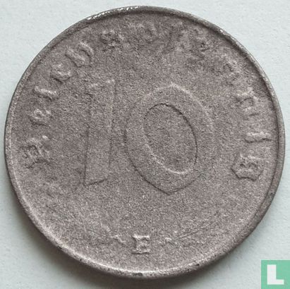 Duitse Rijk 10 reichspfennig 1943 (E) - Afbeelding 2
