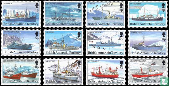 Antarctic Research Vessels
