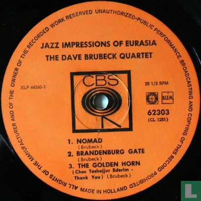 Jazz Impressions of Eurasia - Bild 3