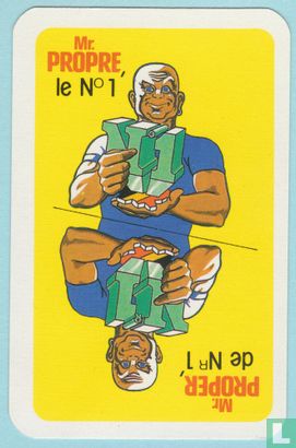 Joker, Belgium, Mr. Proper, Speelkaarten, Playing Cards - Bild 2