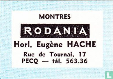 Montres Rodania - Horl. Eugène Hache