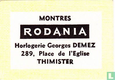 Rodania - Horlogerie Georges Demez