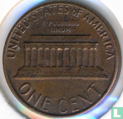 États-Unis 1 cent 1982 (bronze - D - grande date) - Image 2