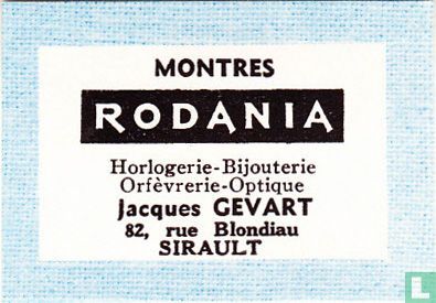 Rodania - Jacques Gevart