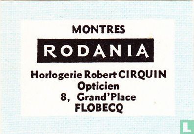Montres Rodania - Horlogerie Robert Cirquin