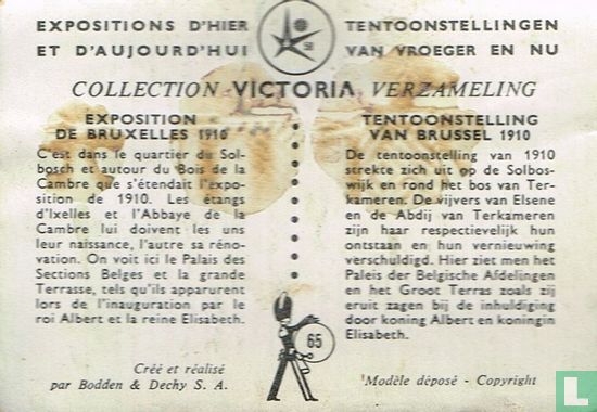 Tentoonstelling van Brussel 1910 - Afbeelding 2