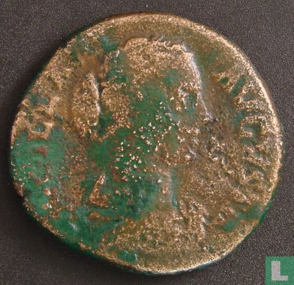 Romeinse Rijk, AE Sestertius, 161-169 AD, Lucilla vrouw van Lucius Verus, Rome, 164-169 AD - Afbeelding 1