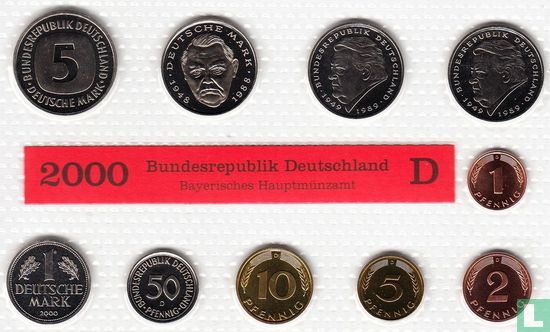 Duitsland jaarset 2000 (D) - Afbeelding 2