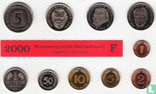 Duitsland jaarset 2000 (F) - Afbeelding 2
