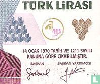 Turquie 1 Million Lire (préfixe A à L) - Image 3