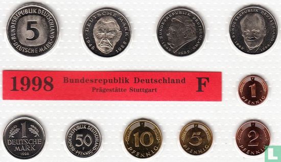 Allemagne coffret 1998 (F) - Image 2